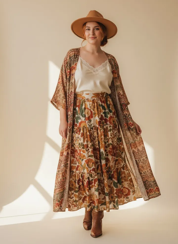 Tenue de style Bohème